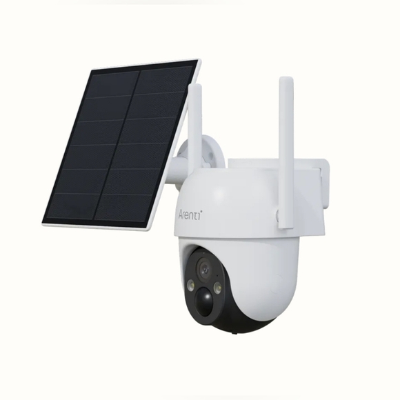 Arenti GO2T 2K 3MP UHD PTZ Outdoor Camera + Solar Panel | Battery, 360° Pan Tilt - Picture 10 of 11